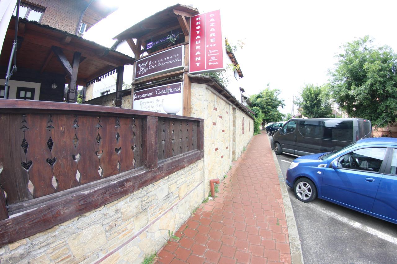 Casa Bucovineana Hotel Suceava Luaran gambar